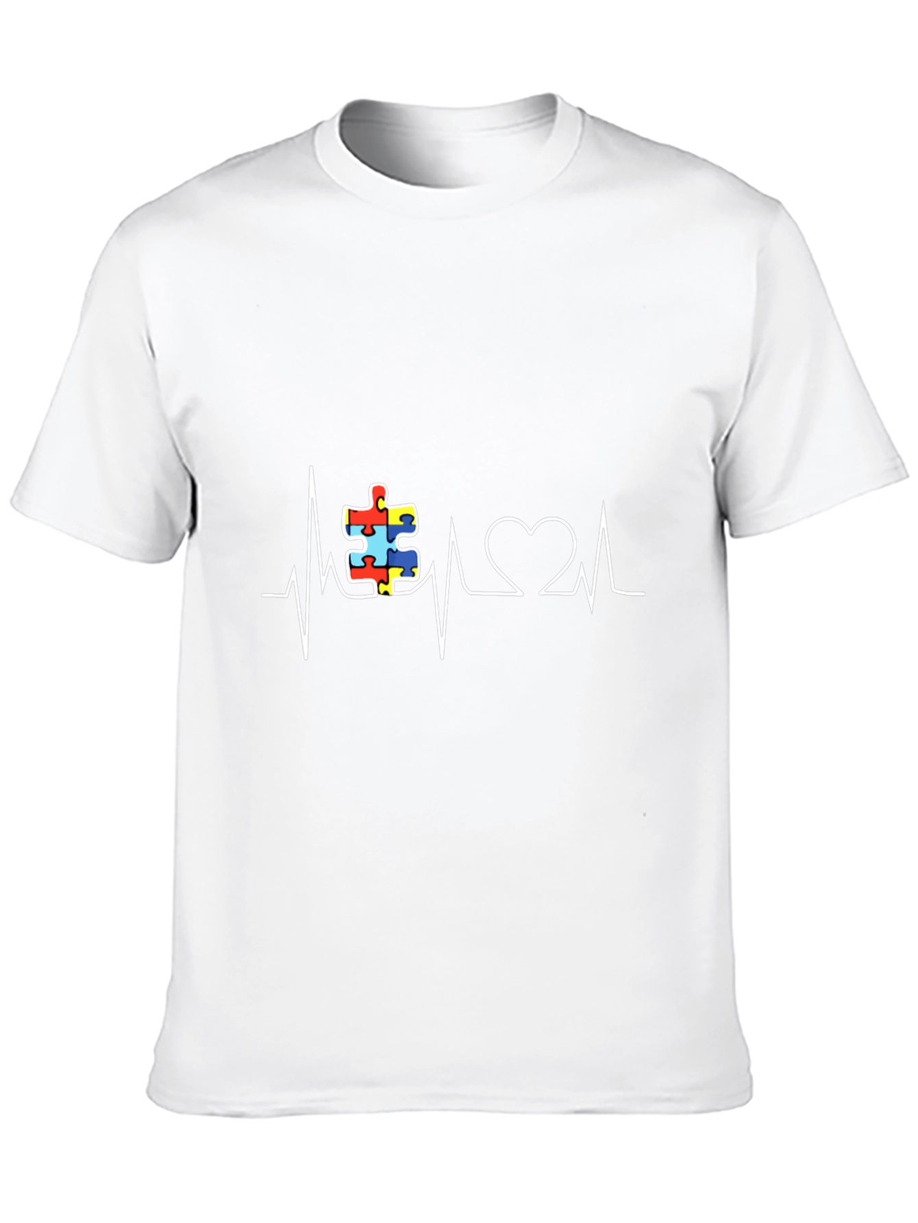 Autism Awareness Heartbeat T-Shirt