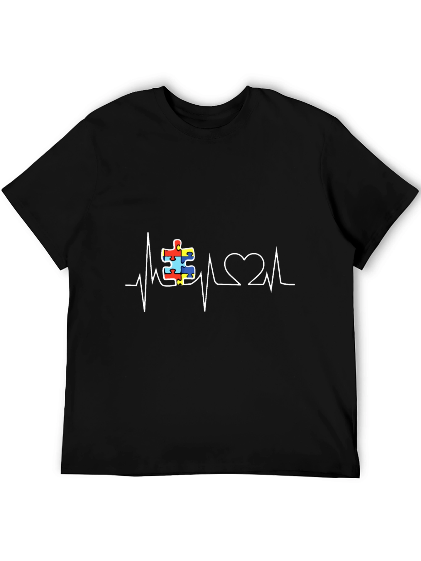Autism Awareness Heartbeat T-Shirt