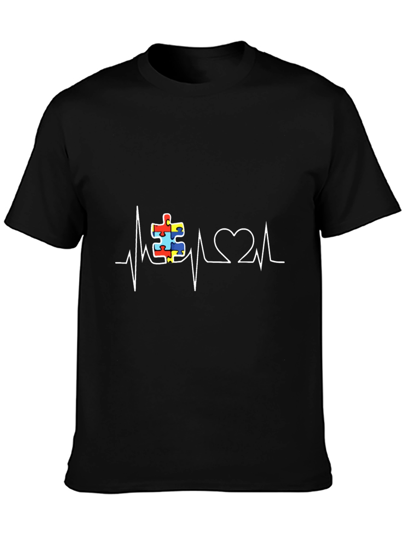 Autism Awareness Heartbeat T-Shirt
