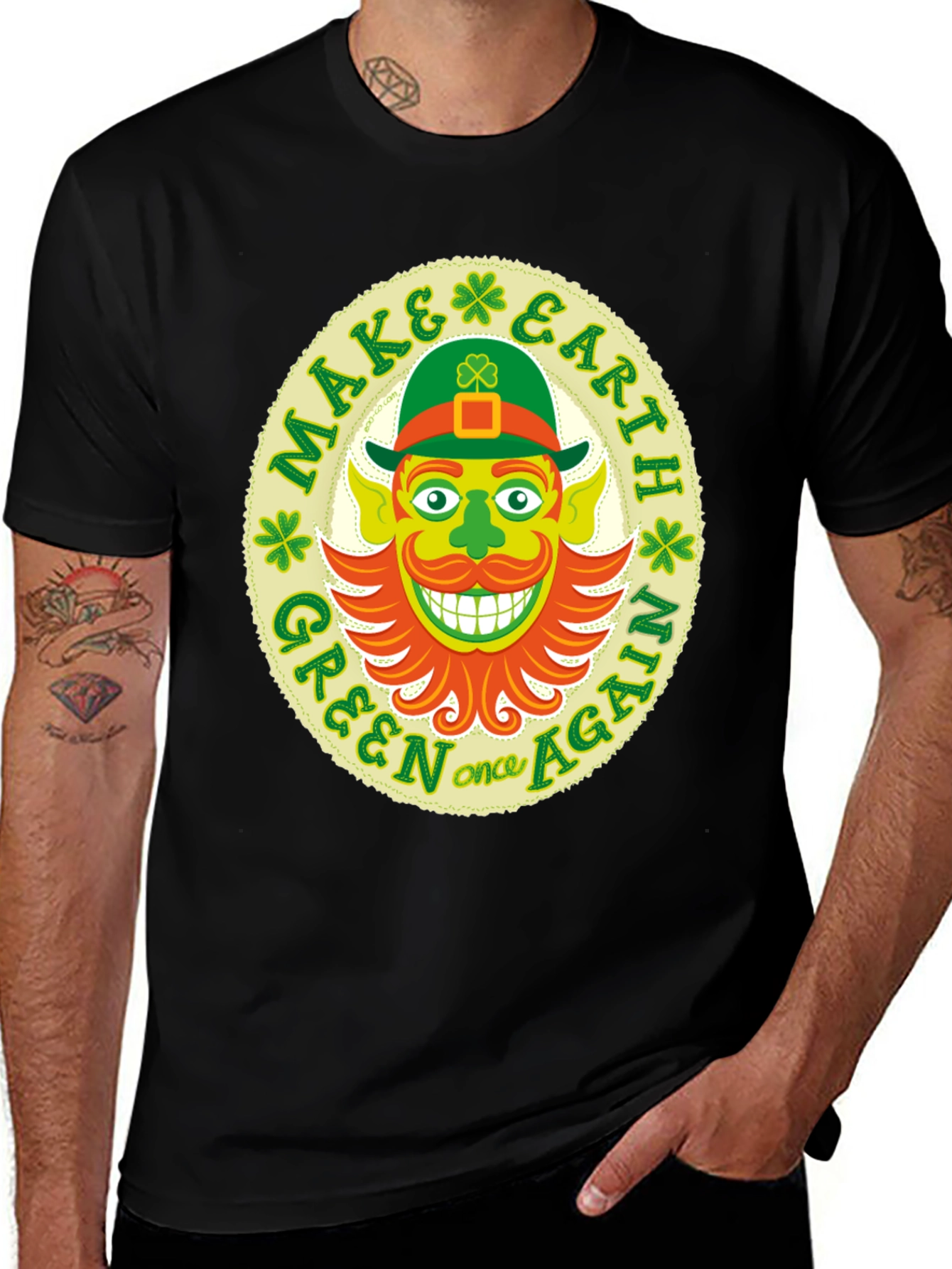 Make Earth Green Again Irish T-Shirt
