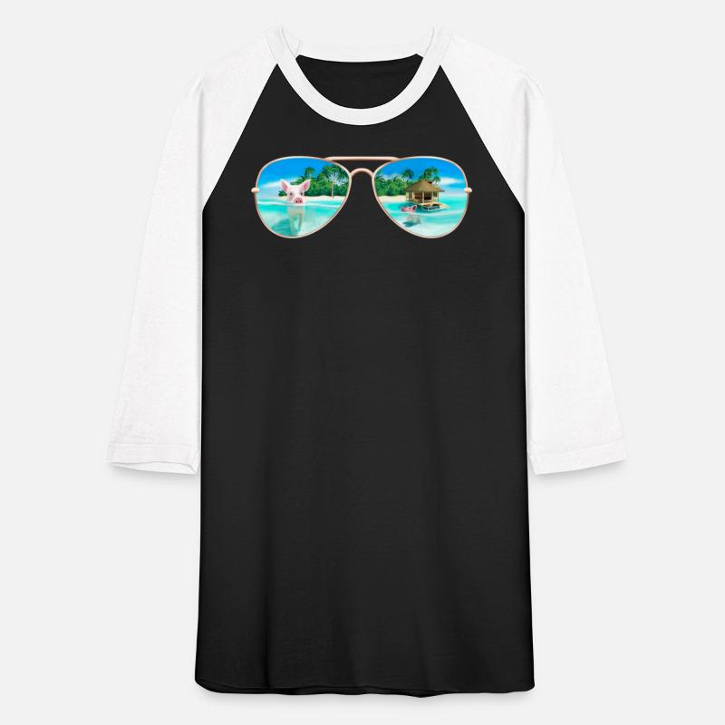 Bahamas Swimming Pigs Sunglasses Summer Vacation