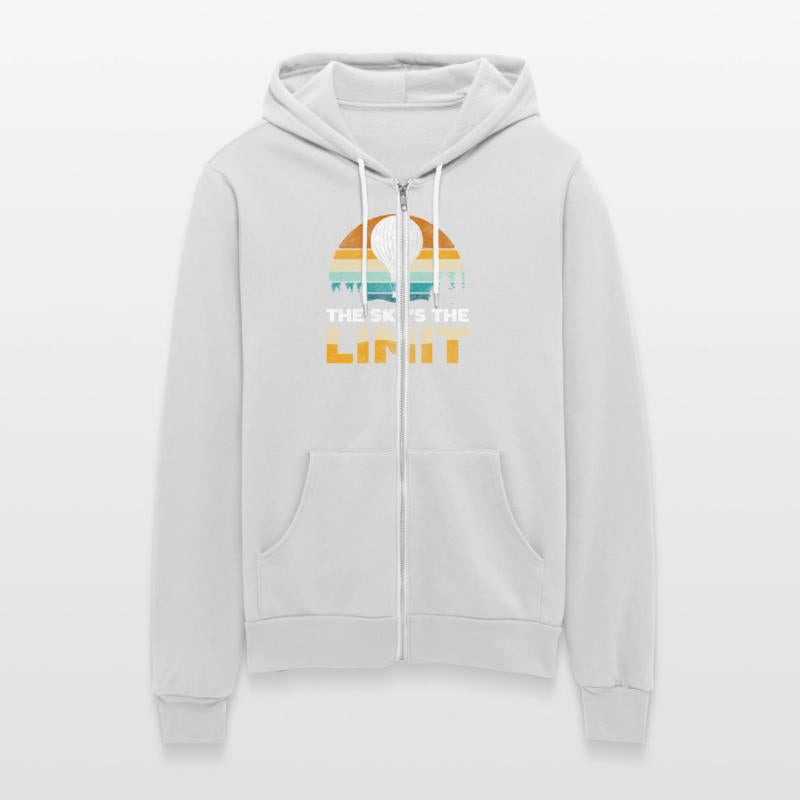 Balloonist Flying Fun Blue