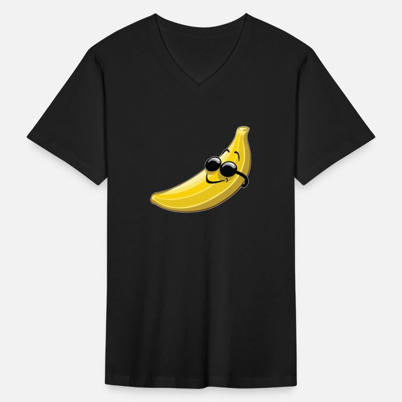 Banana Wearing Summer Sunglasses