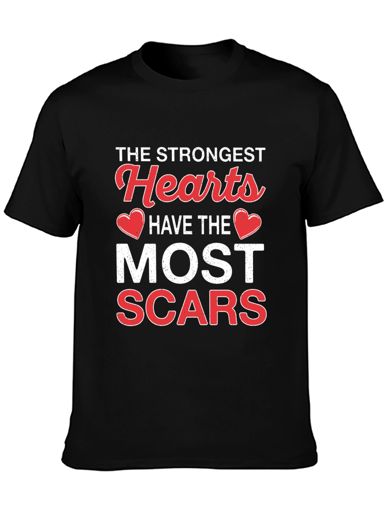 Strongest Hearts Scars Graphic Tee