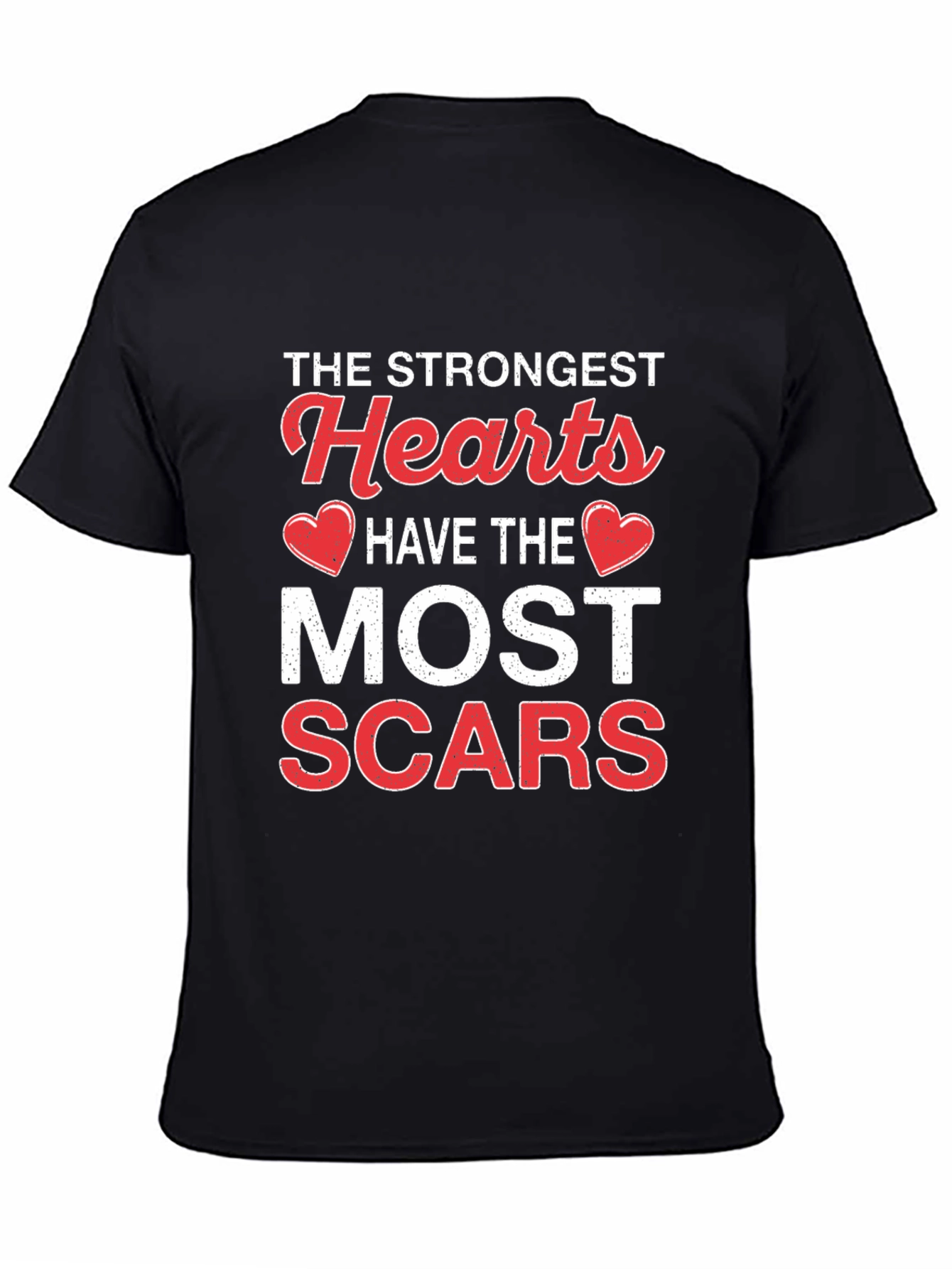 Strongest Hearts Scars Graphic Tee