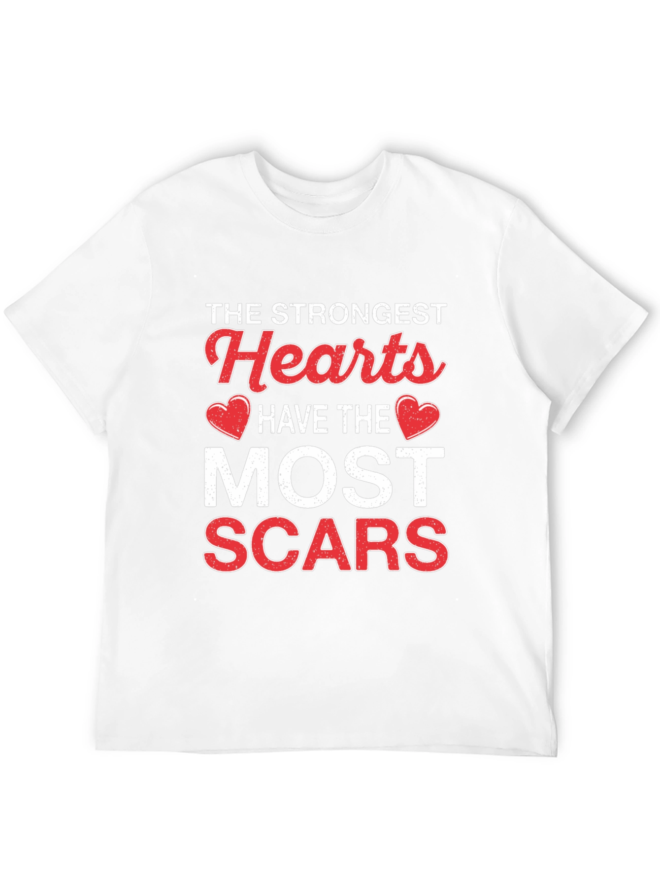 Strongest Hearts Scars Graphic Tee
