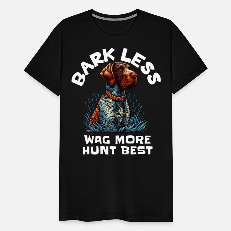Bark Less Wag More Hunt Best drahthaar hunting dog