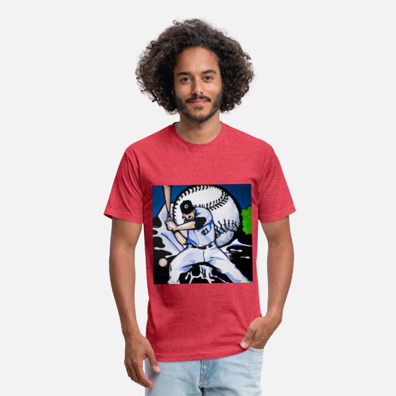 Baseball Player Graffiti Art graphic tee