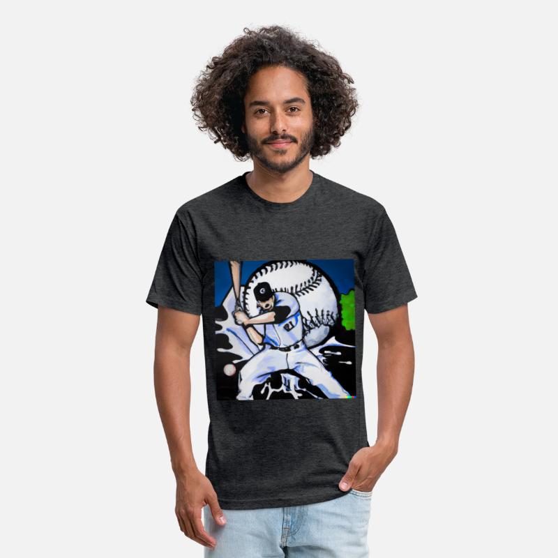 Baseball Player Graffiti Art graphic tee