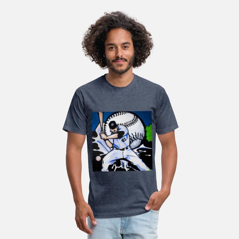 Baseball Player Graffiti Art graphic tee