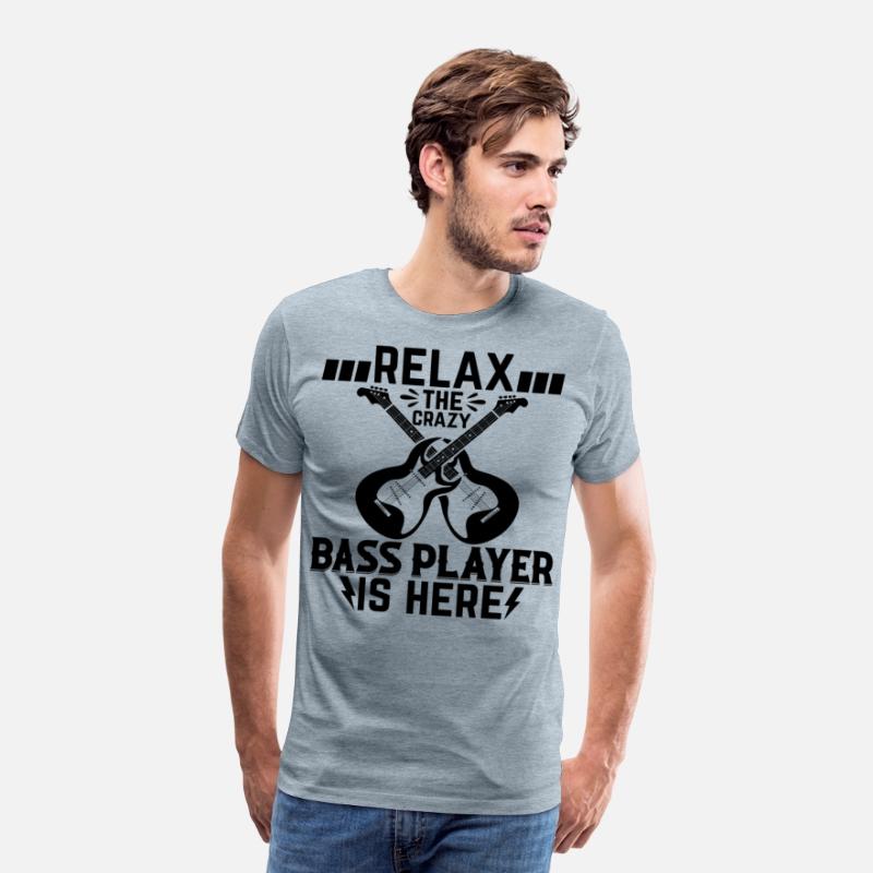 Bass Guitarist - Relax The Crazy Bass Player Is He