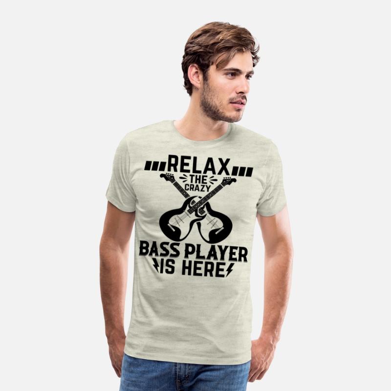Bass Guitarist - Relax The Crazy Bass Player Is He