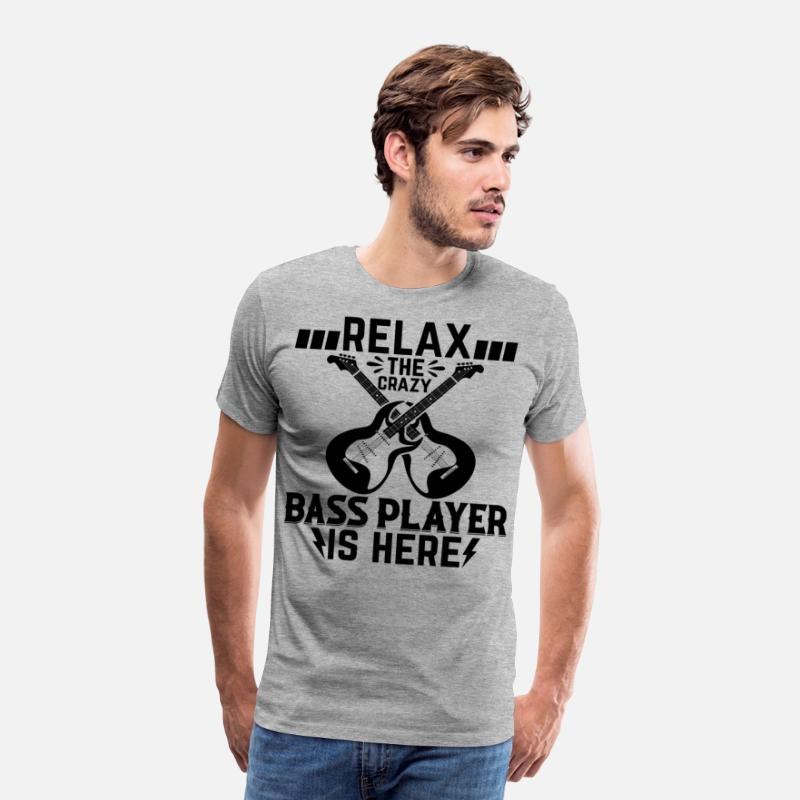 Bass Guitarist - Relax The Crazy Bass Player Is He