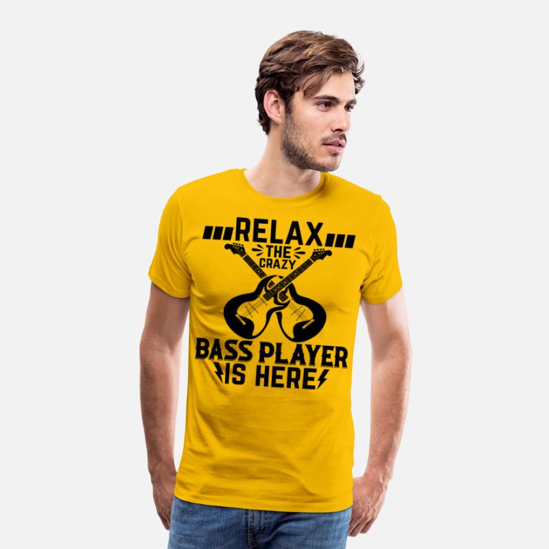 Bass Guitarist - Relax The Crazy Bass Player Is He
