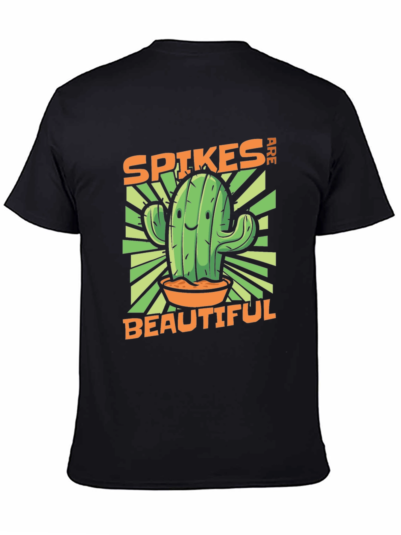 Spikes are Beautiful Cactus Graphic T-Shirt