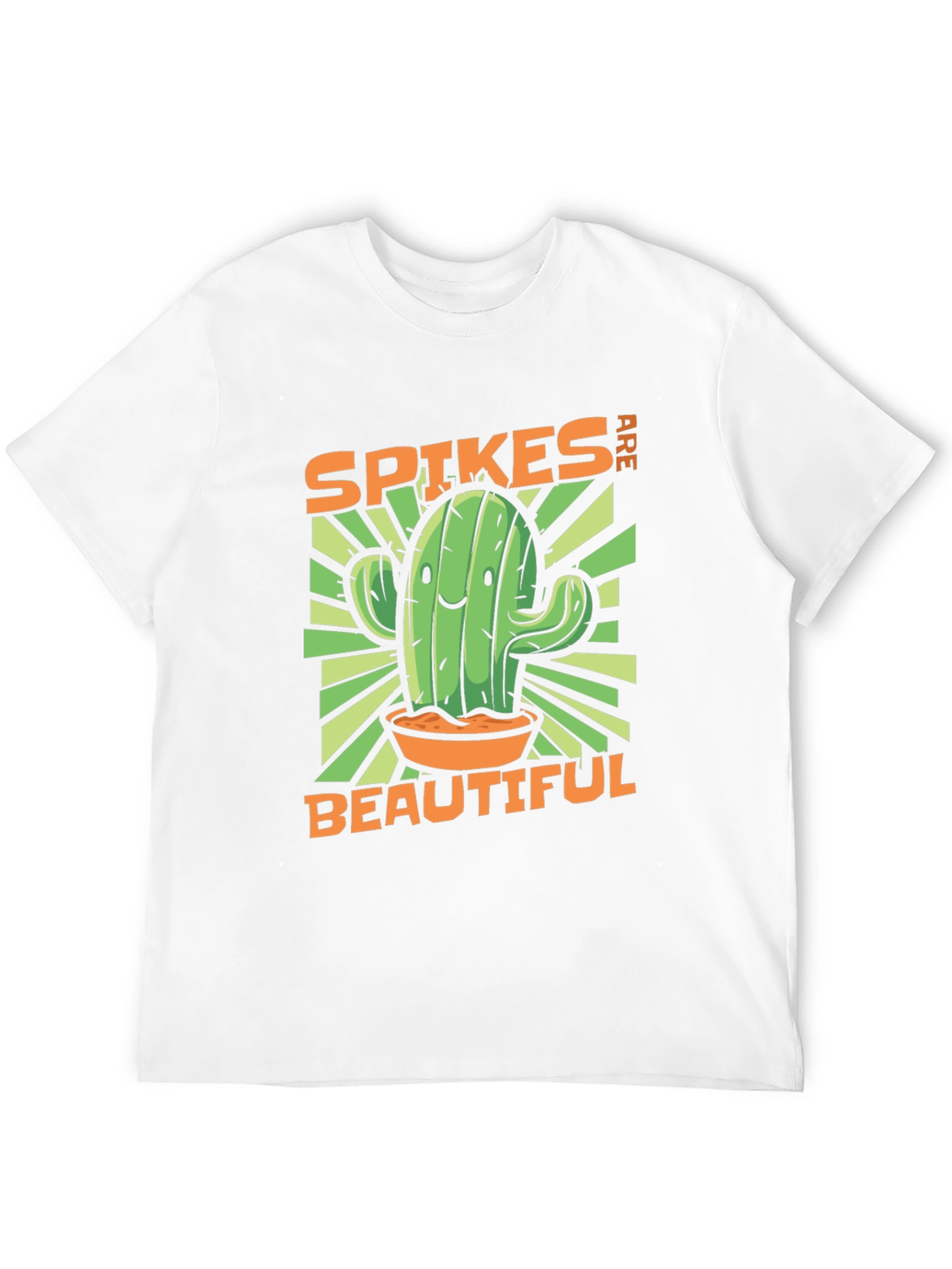 Spikes are Beautiful Cactus Graphic T-Shirt