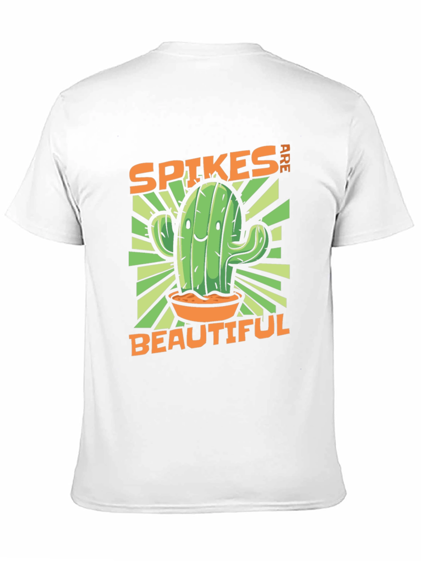 Spikes are Beautiful Cactus Graphic T-Shirt