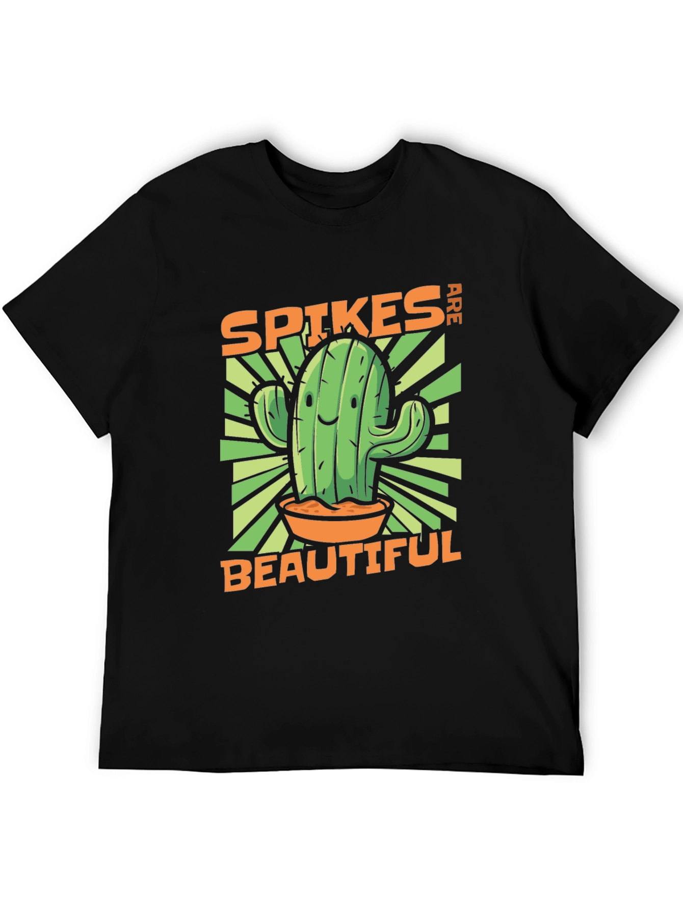 Spikes are Beautiful Cactus Graphic T-Shirt