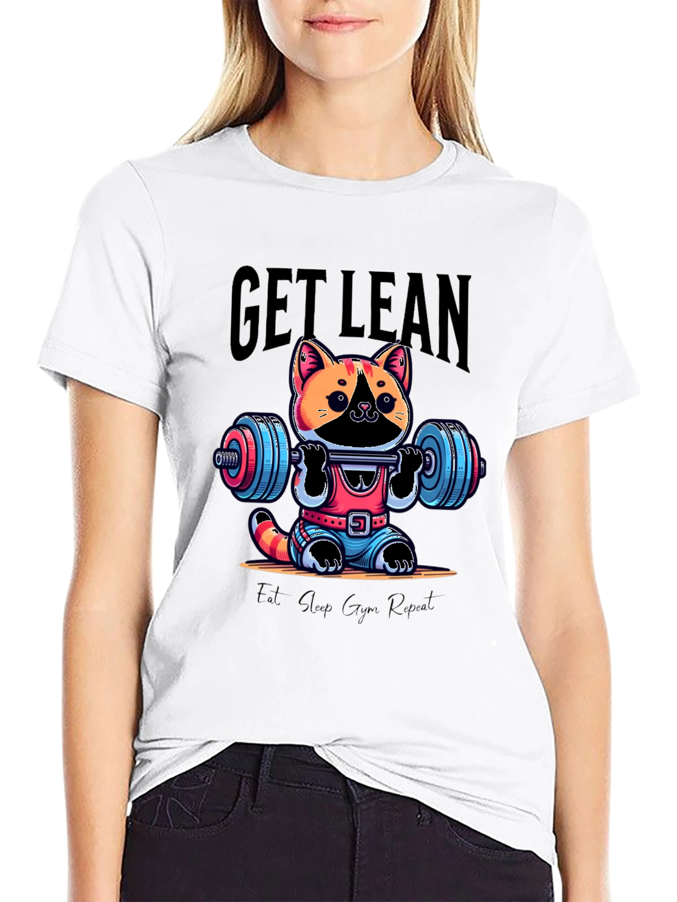 Get Lean Cat Gym T-Shirt