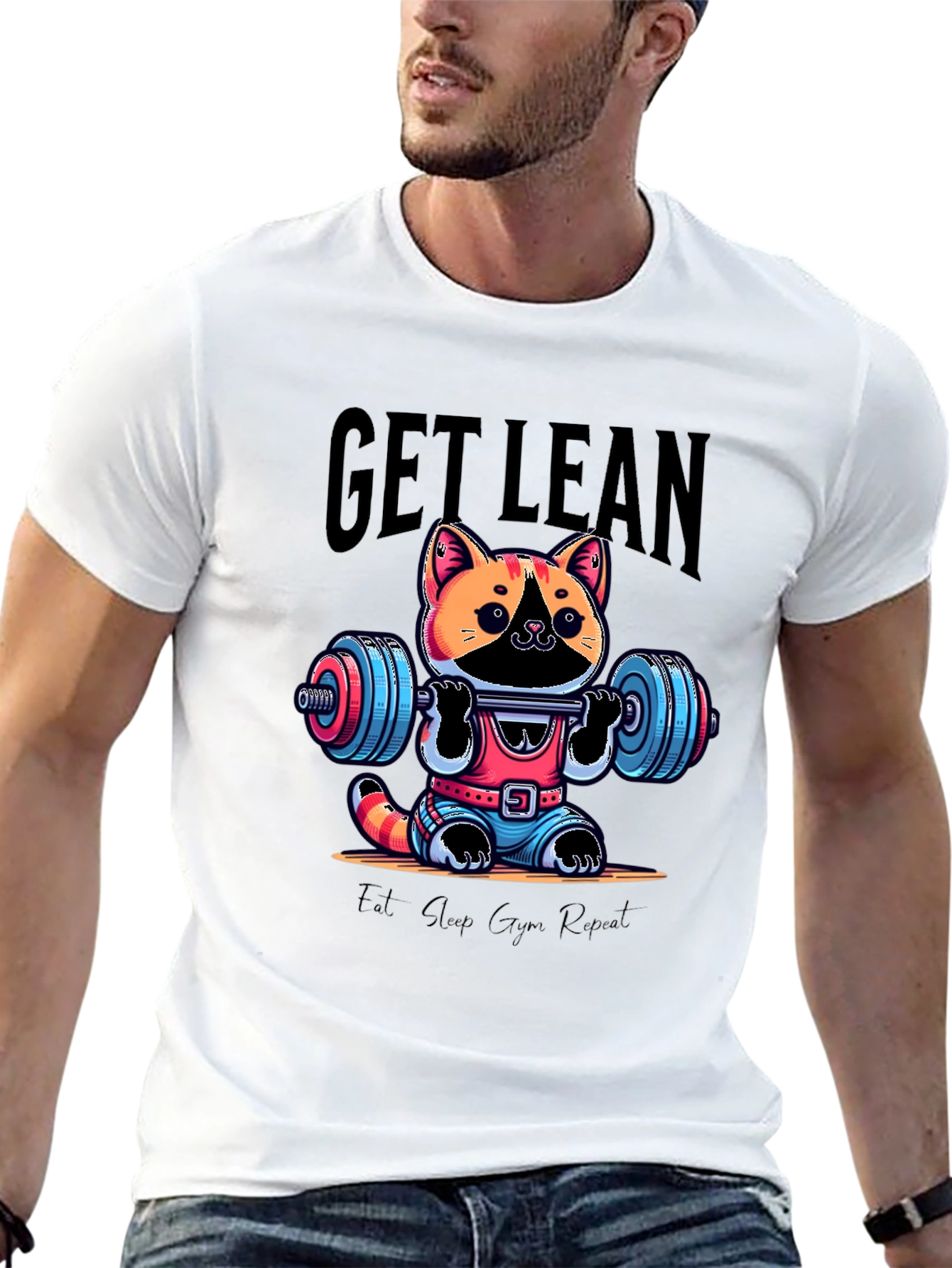 Get Lean Cat Gym T-Shirt
