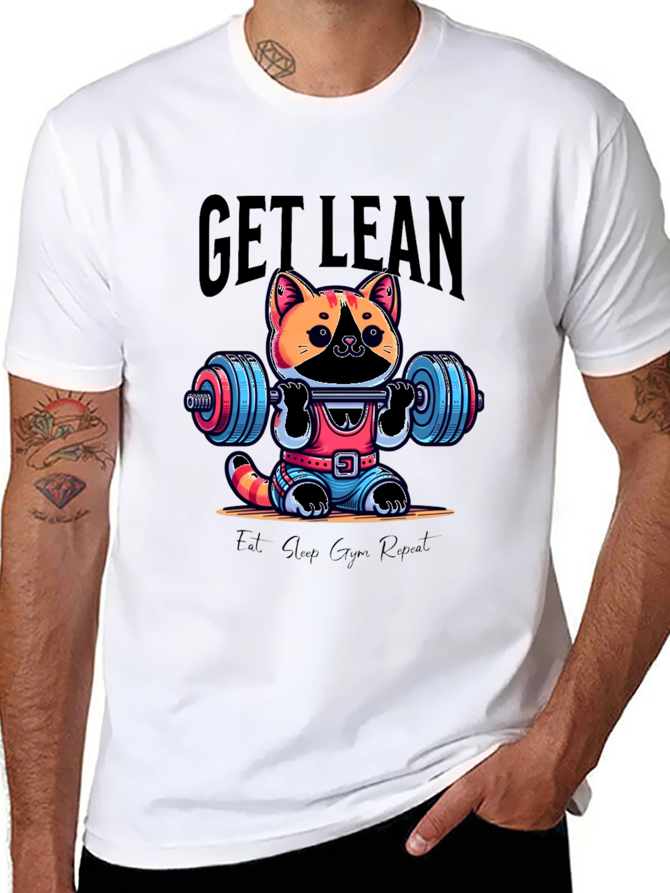 Get Lean Cat Gym T-Shirt