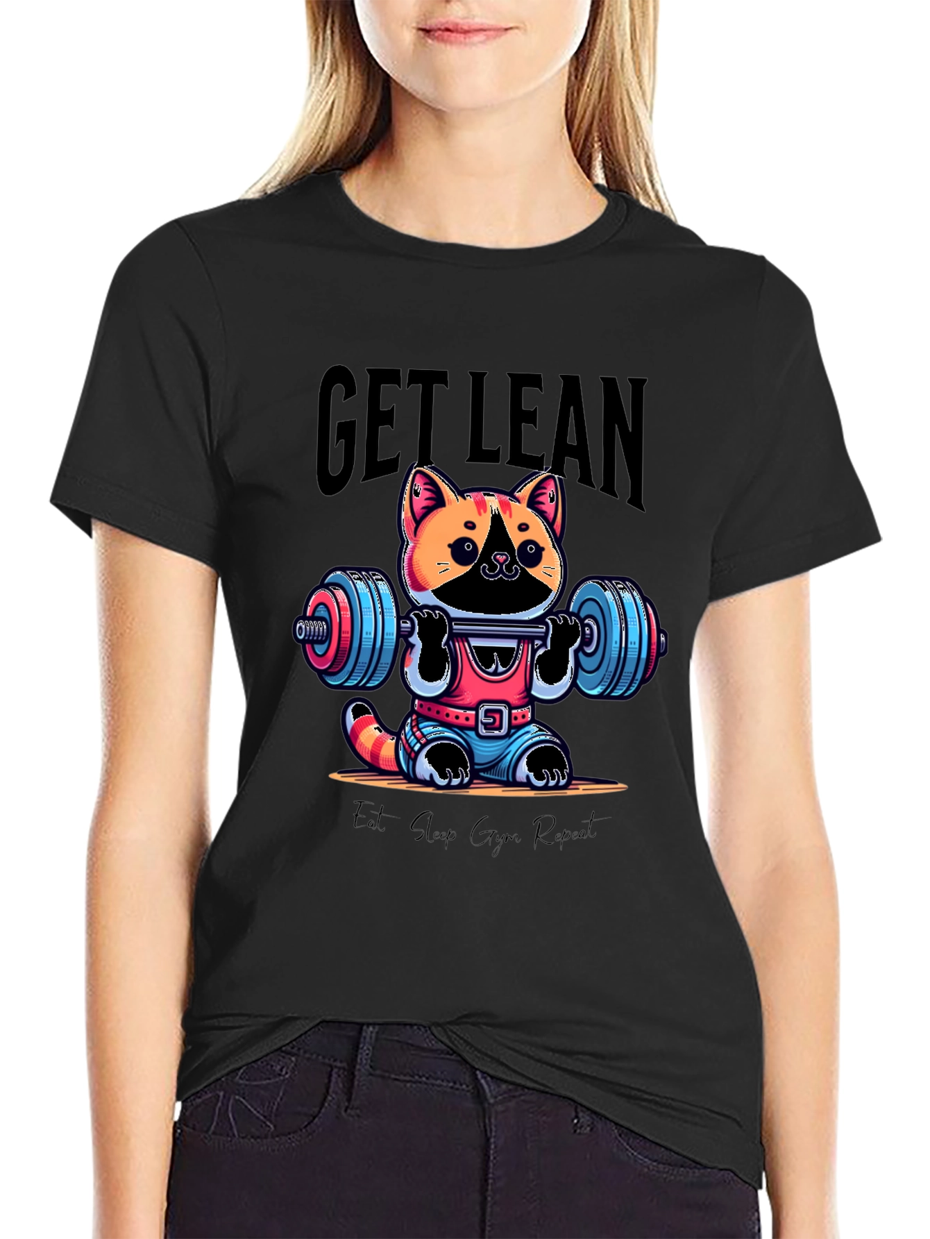 Get Lean Cat Gym T-Shirt