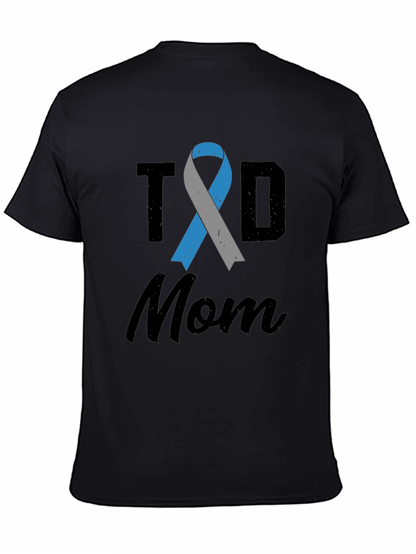 T1D Mom Awareness Ribbon T-Shirt