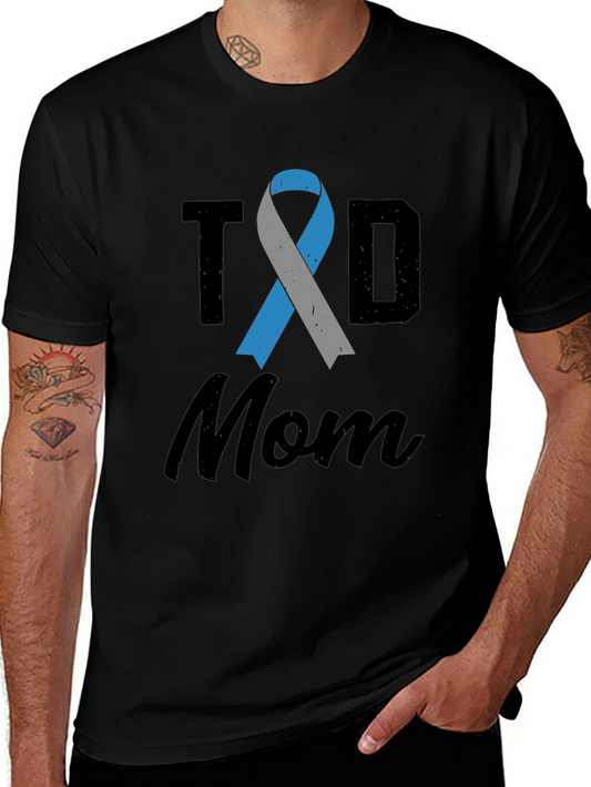 T1D Mom Awareness Ribbon T-Shirt