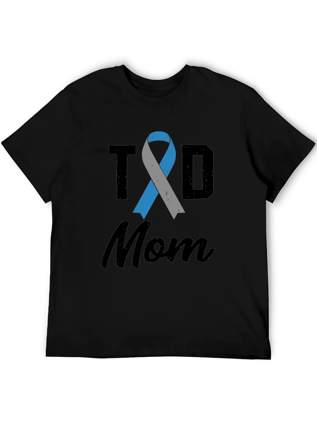 T1D Mom Awareness Ribbon T-Shirt