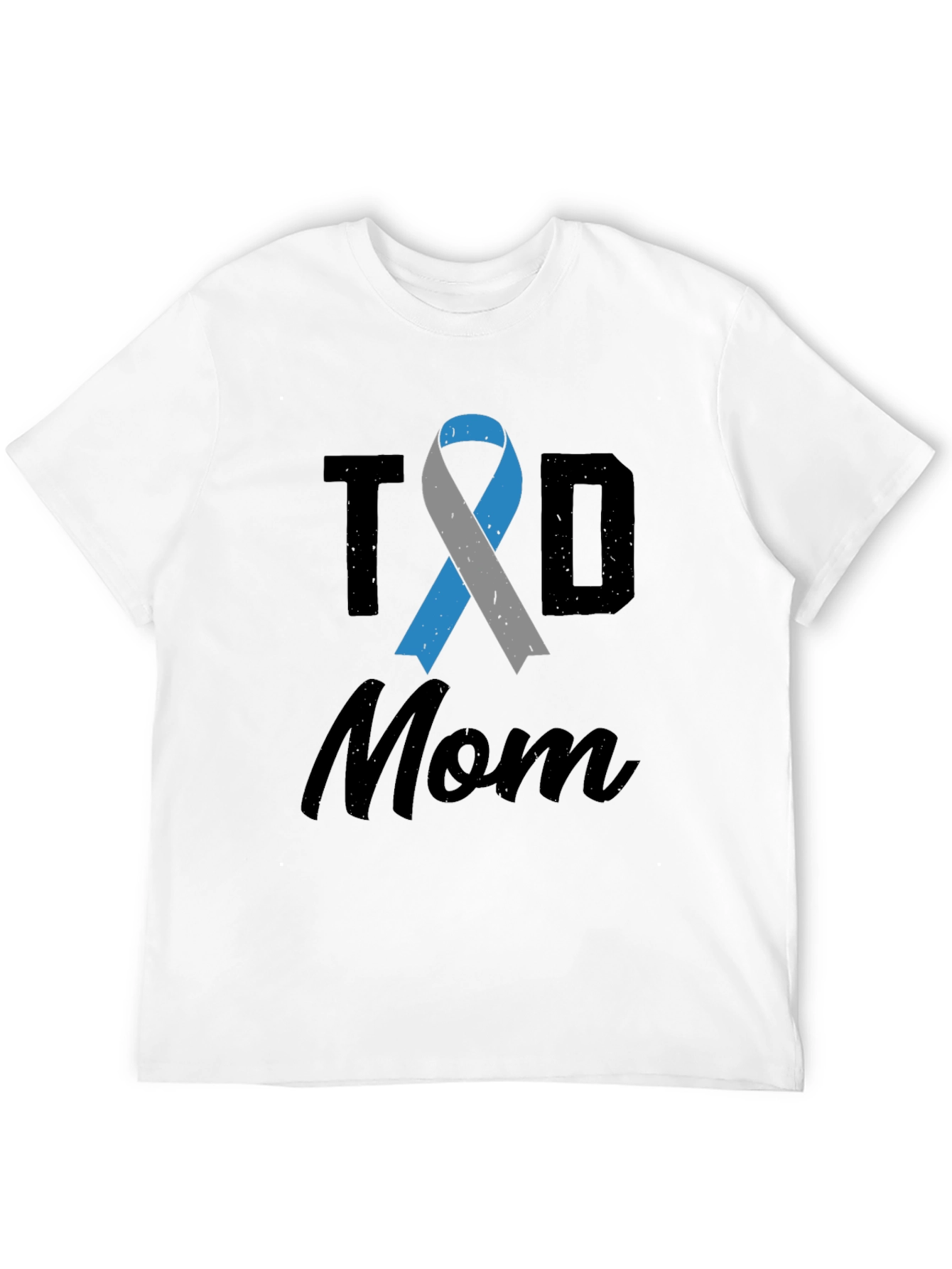T1D Mom Awareness Ribbon T-Shirt
