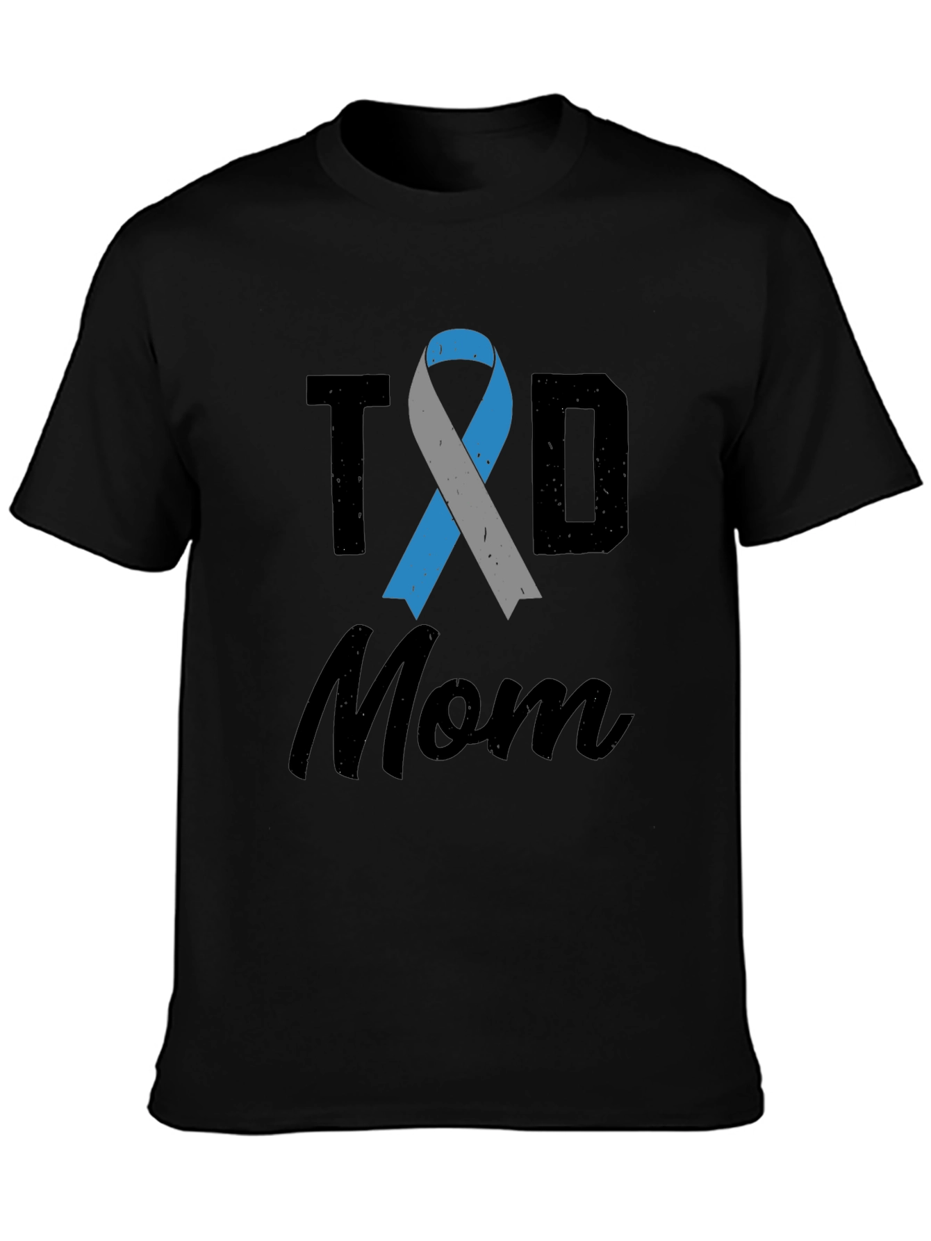 T1D Mom Awareness Ribbon T-Shirt