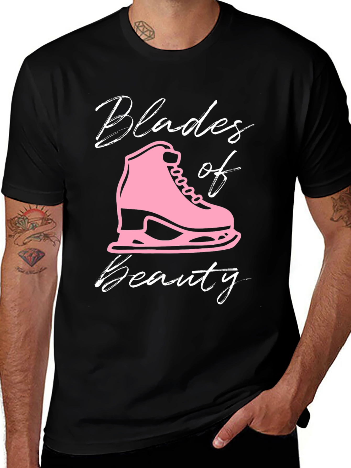 Blades of Beauty Ice Skating T-Shirt