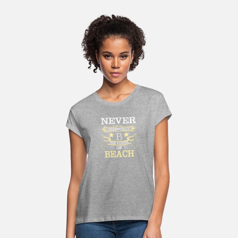 Beach Name Never Underestimate Power Beach