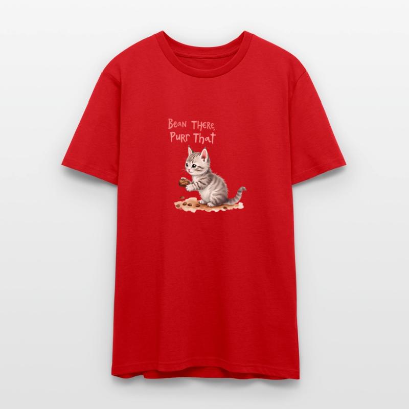 Bean There Purr That - Funny Cat & Coffee Pun