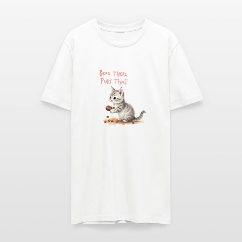 Bean There Purr That - Funny Cat & Coffee Pun