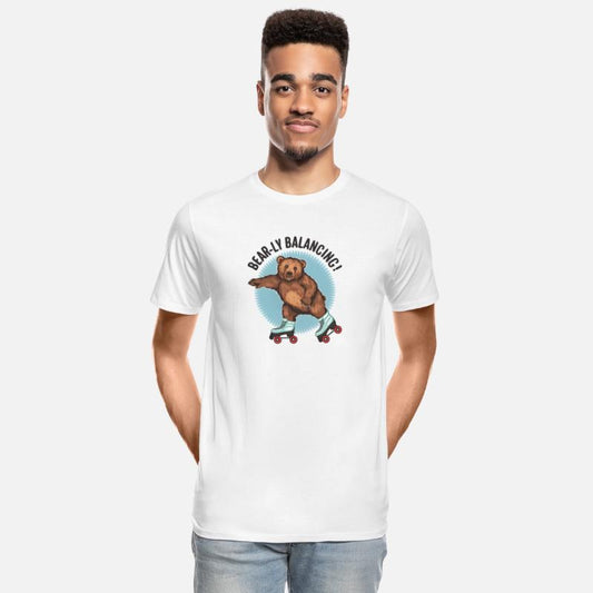 Bear Roller Skating "Bear-ly Balancing!" Design