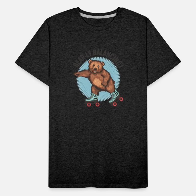 Bear Roller Skating "Bear-ly Balancing!" Design