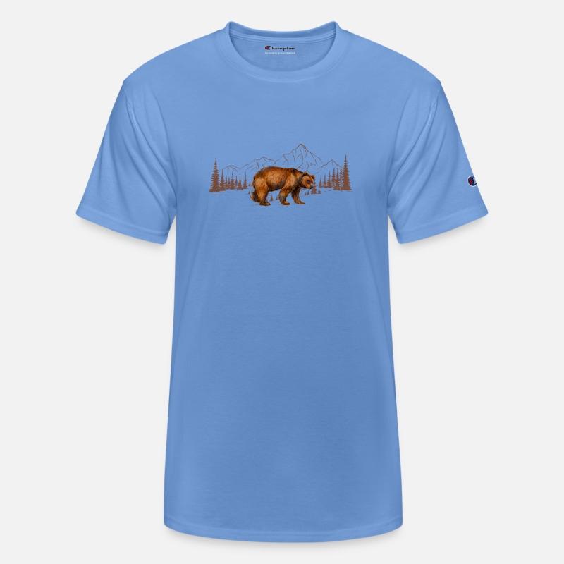 Bear Walking In The Woods