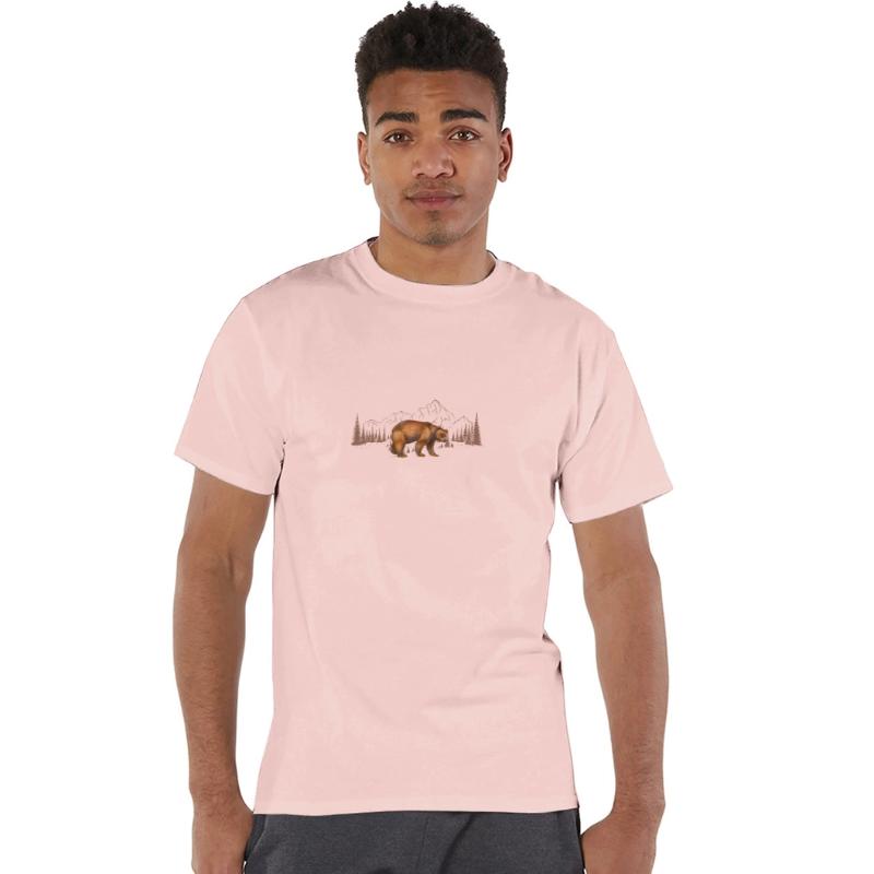 Bear Walking In The Woods