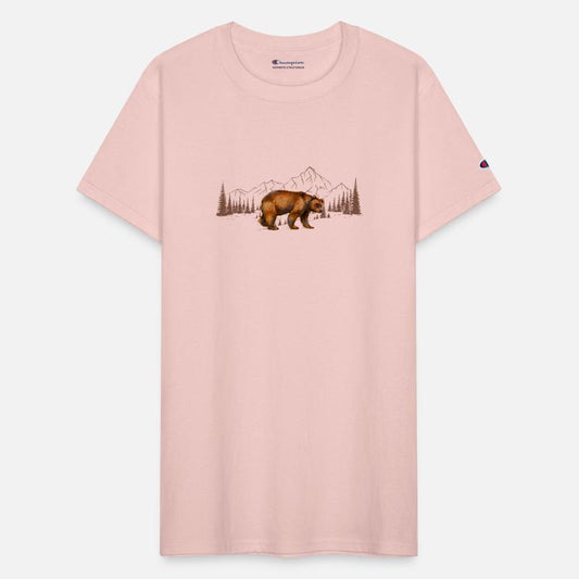 Bear Walking In The Woods