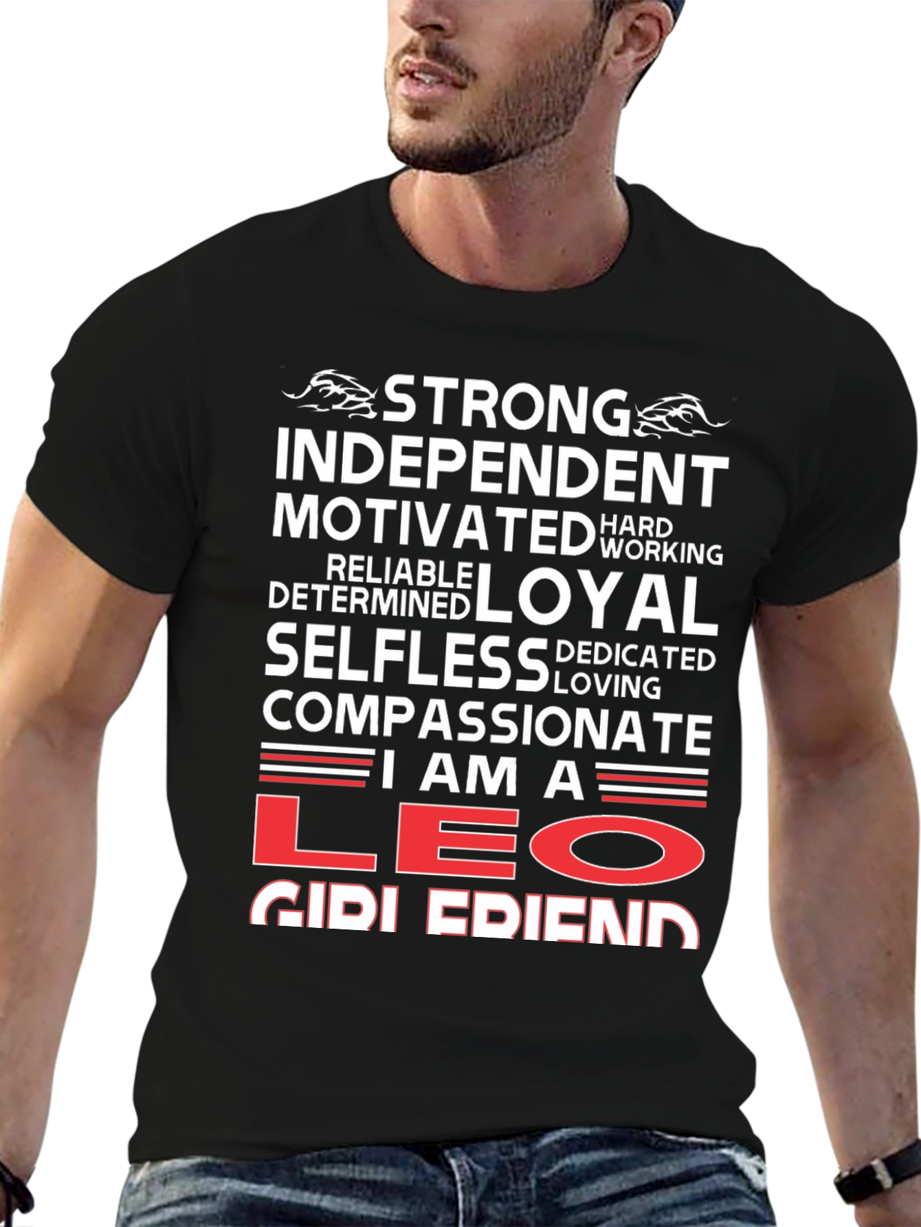 Strong Leo Zodiac T-Shirt