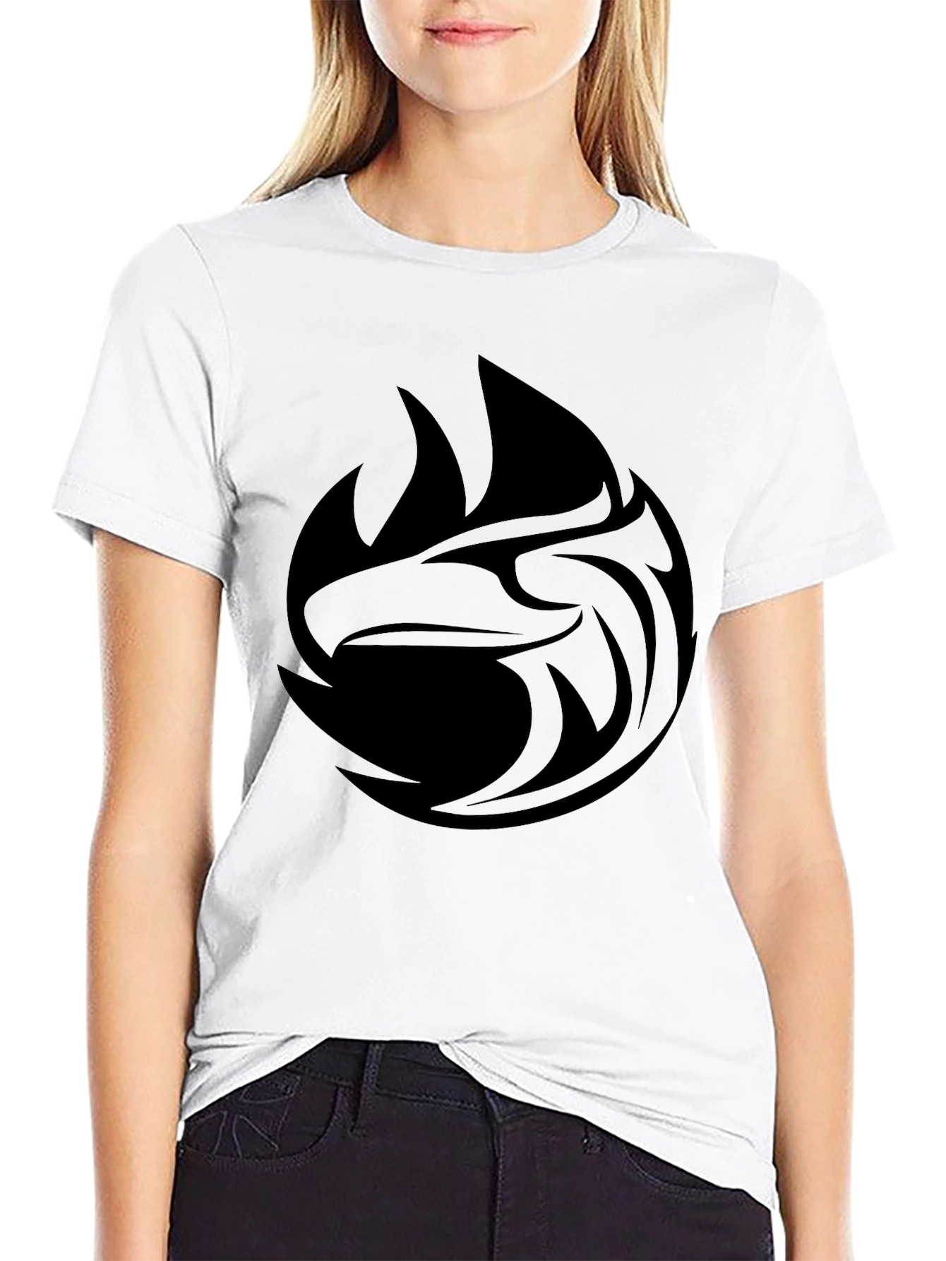 Black Eagle Graphic Tee - Stylish Mens T-Shirt