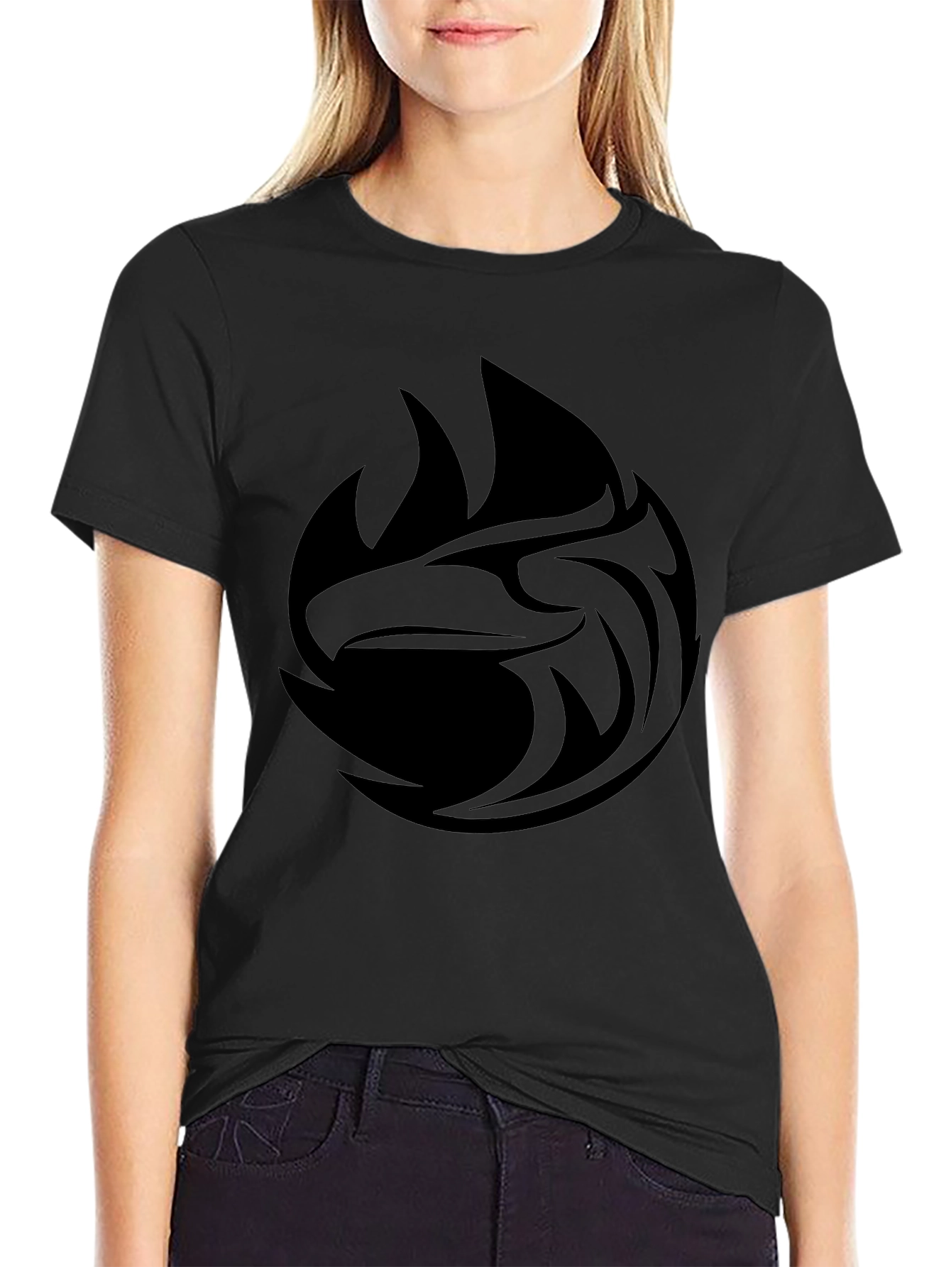 Black Eagle Graphic Tee - Stylish Mens T-Shirt