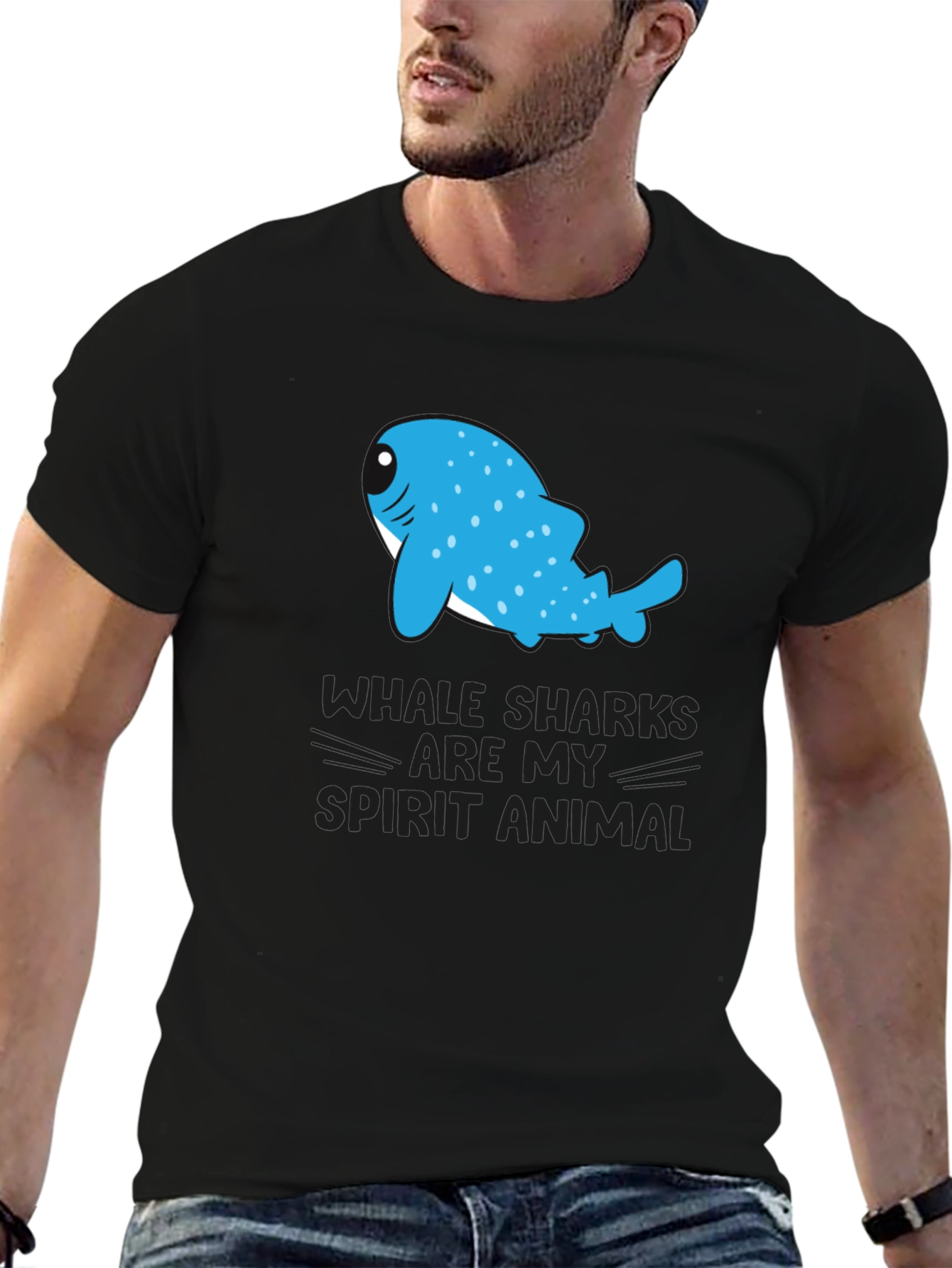Whale Sharks are My Spirit Animal Graphic Tee