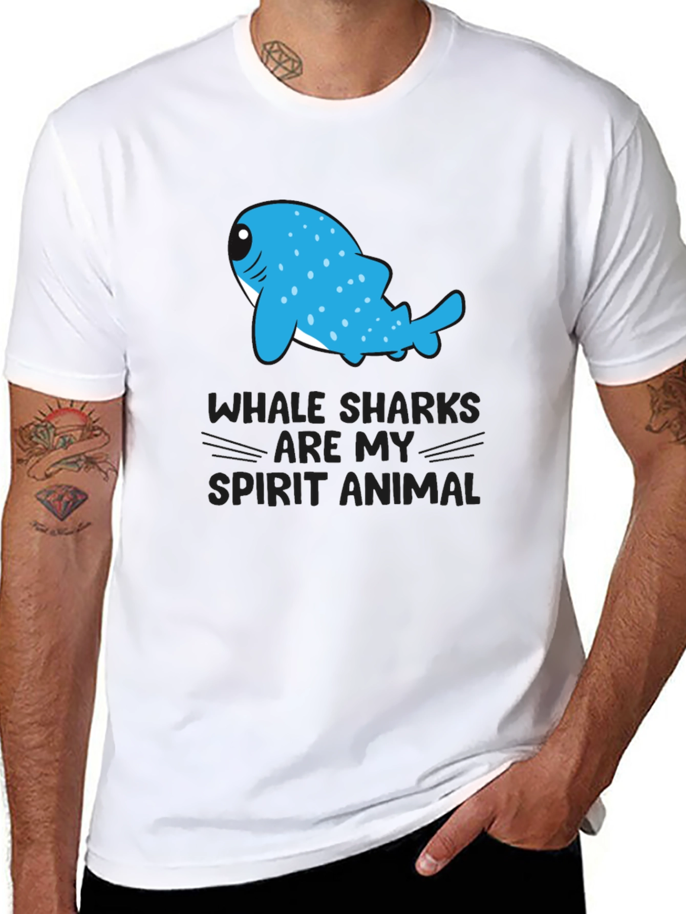 Whale Sharks are My Spirit Animal Graphic Tee