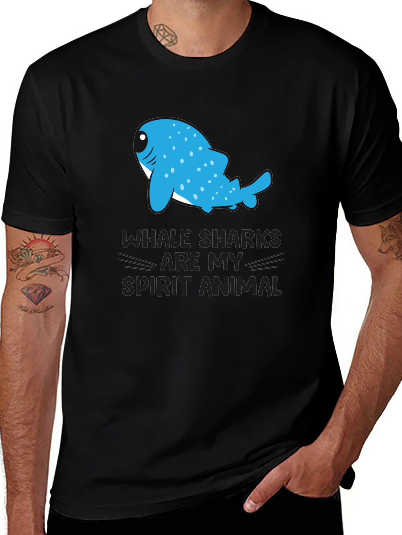 Whale Sharks are My Spirit Animal Graphic Tee