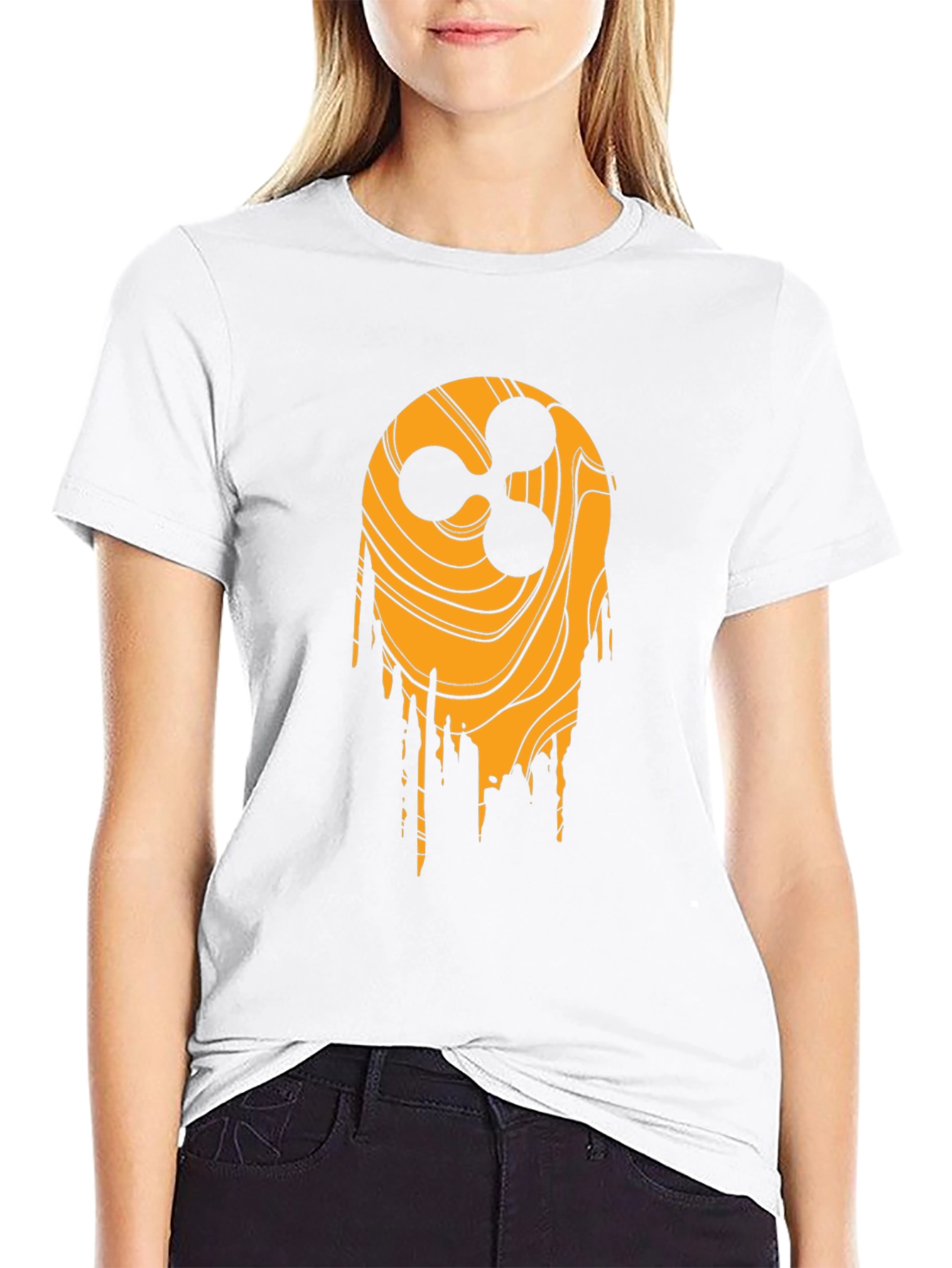 Ripple Crypto Black T-Shirt