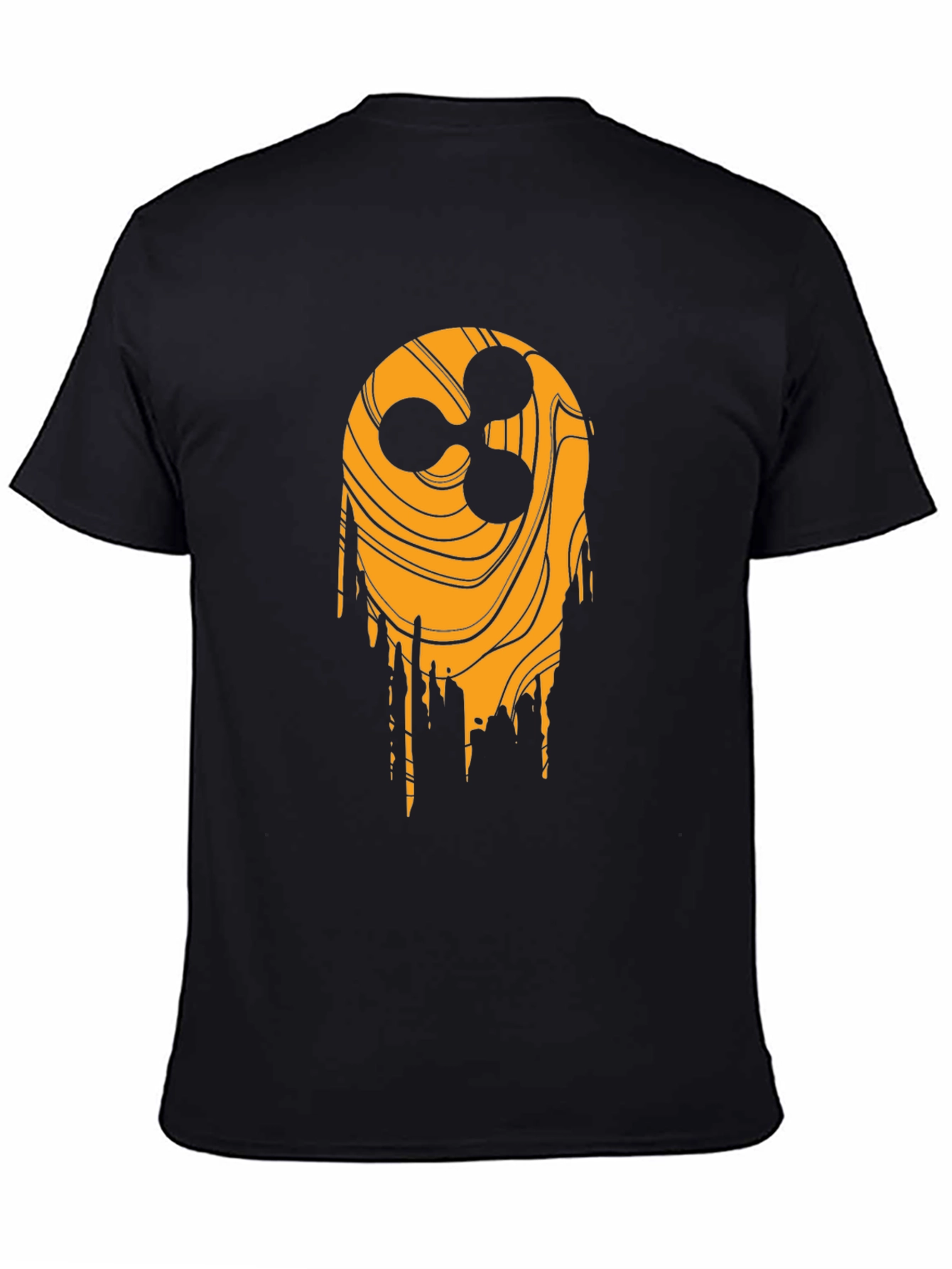 Ripple Crypto Black T-Shirt