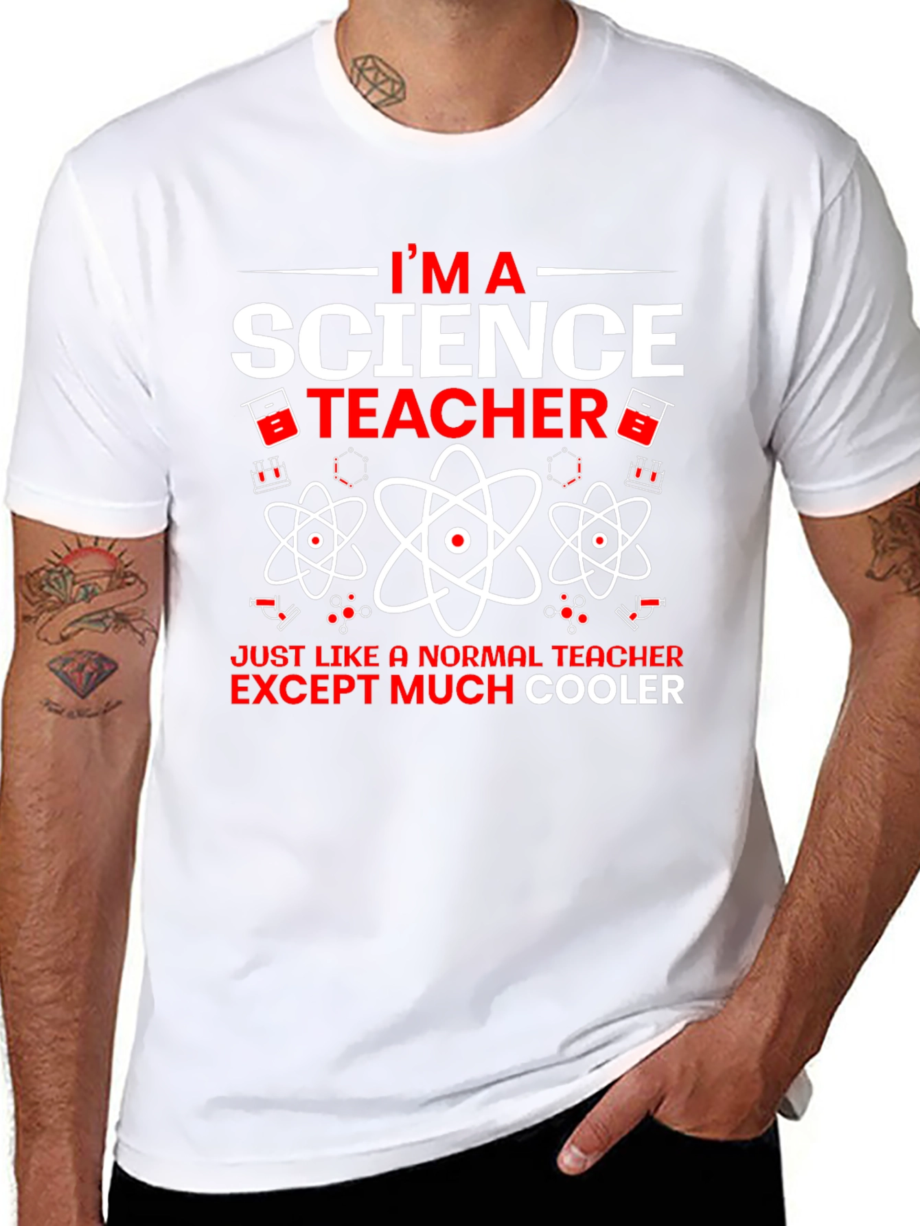 Science Teacher T-Shirt - Cool Teacher Apparel