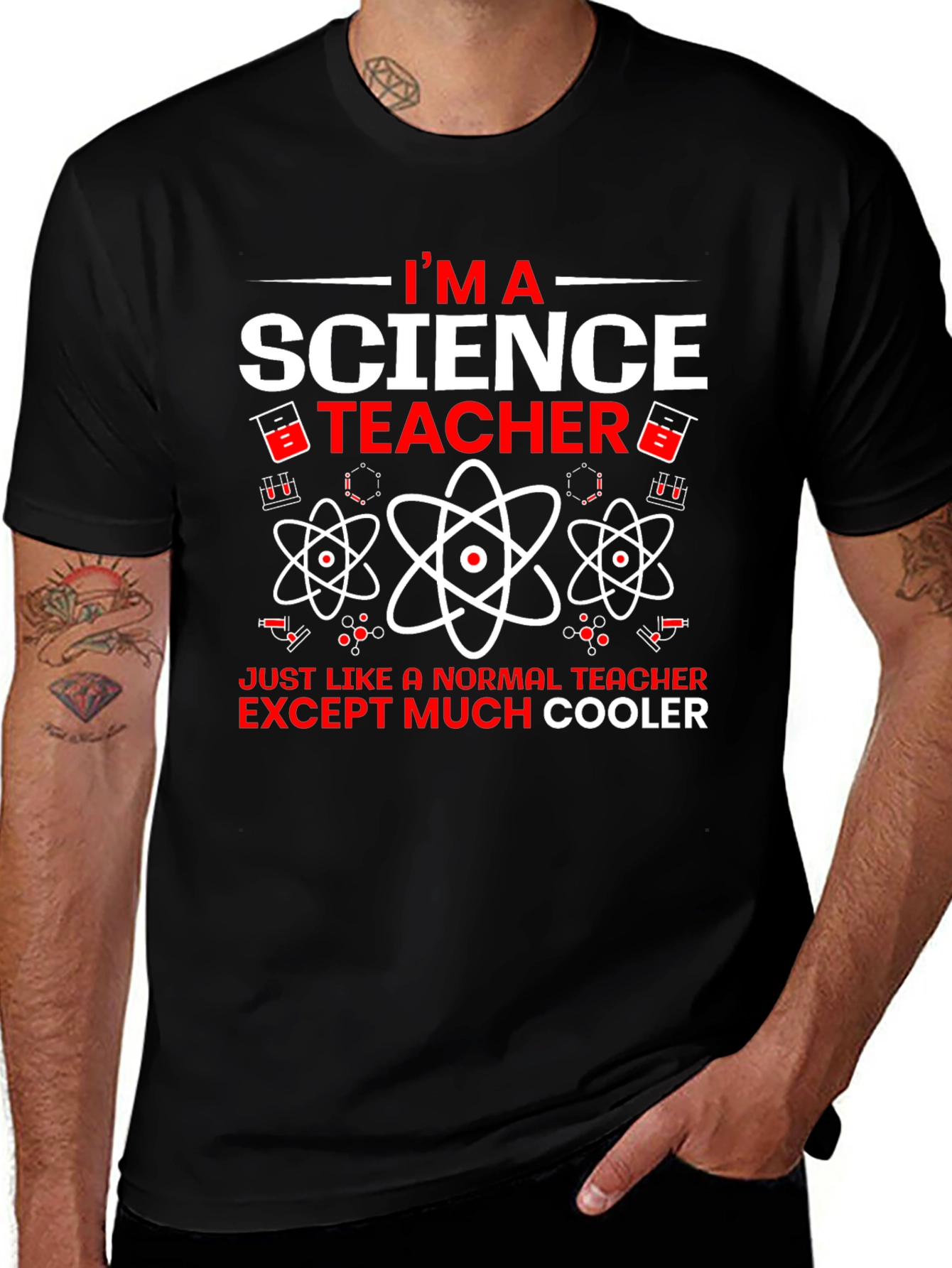 Science Teacher T-Shirt - Cool Teacher Apparel